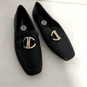 DKNY Women’s Fern Loafers Black Size 9M Business Casual Office Everywhere EUC
